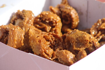 Moroccan Chebakia, Chbakia Close Up