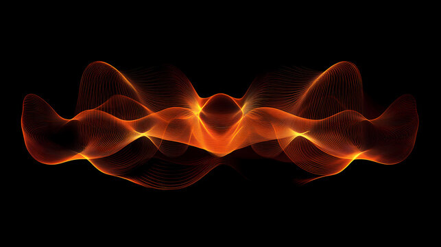 Quantum harmonic oscillator wavefunctions dynamic wave visualization. Harmonic. Illustration