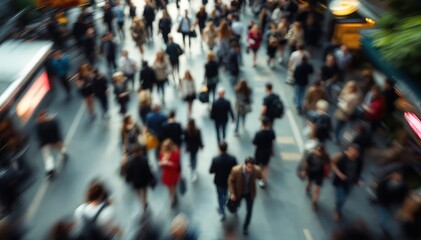 time laps people walking on the street