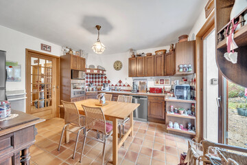 interior of kitchen