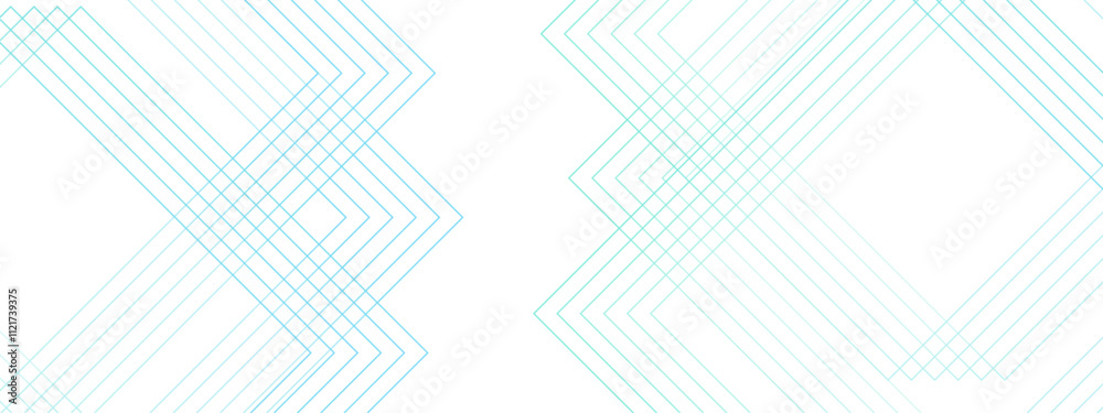Poster abstract blue and white blueprint background and technology bright lines. futuristic architecture co