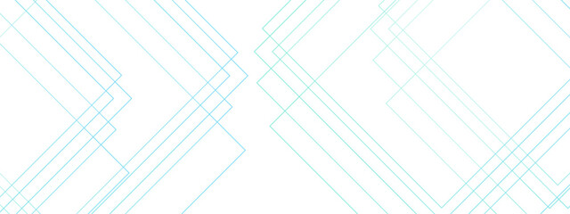 Abstract blue and white blueprint background and technology bright lines. Futuristic architecture concept blueprint with geometric blue line. Template for branding business ,wallpaper , banner