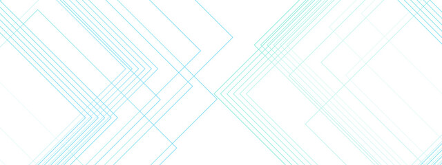 Abstract blue and white blueprint background and technology bright lines. Futuristic architecture concept blueprint with geometric blue line. Template for branding business ,wallpaper , banner