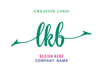 LKB lettering logo is simple, easy to understand and authoritative