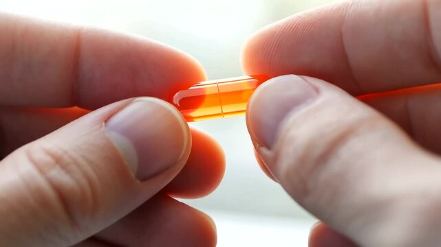 2_Medical Engineer Designing High Tech Pill with Nanotechnology