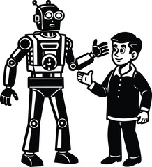 Happy Father's Day Silhouette Vector Illustration | Heartfelt Design for Celebrations.this illustration captures the spirit of love and appreciation for fathers