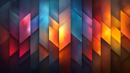 Abstract multicolored geomatric for background