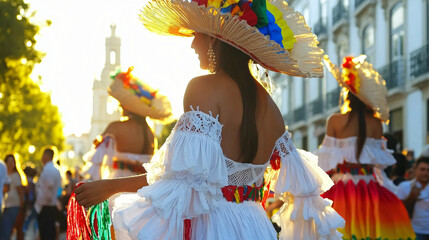 authentic Portuguese street festival