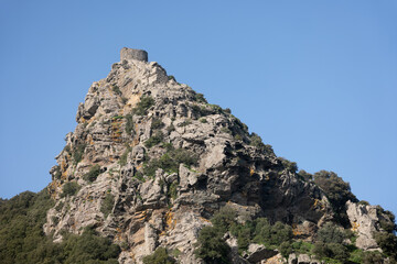 rock in the mountains