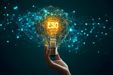 ESG Concept 3D Illustration