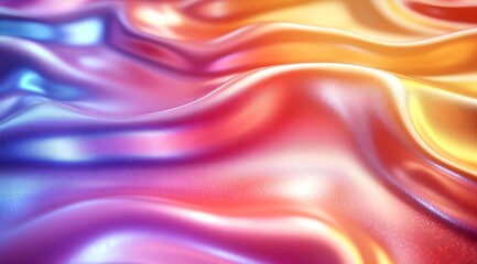 Obraz premium Microscopic interpretation of soundwaves blending science and music - Generative AI.