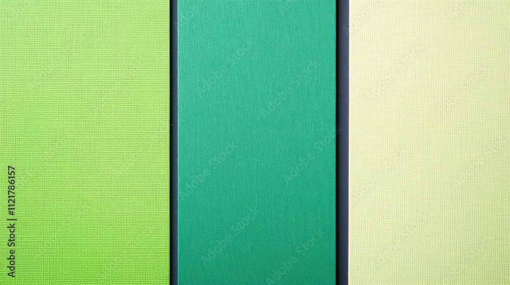 Poster textured kraft paper backdrop in shades of green ideal for mockup designs featuring ample copy space