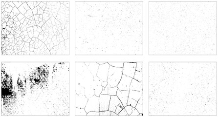  Abstract grunge scratches textured effect  background vector illustration. Set of vintage grunge background with dirty edges and scratches.