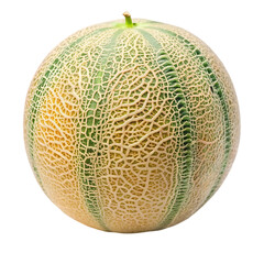 melon isolated on white