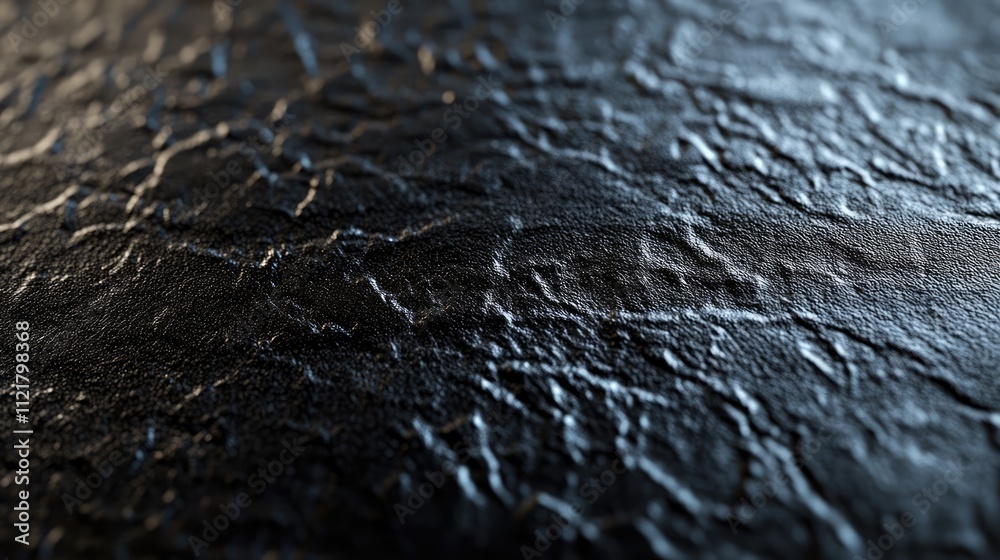 Poster Realistic Close-Up of Synthetic Leather Texture with Intricate Patterns Suitable for Design and Interior Backgrounds