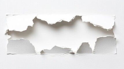 Torn paper frame revealing inspirational quote about valuable content for readers and enhancing their lives