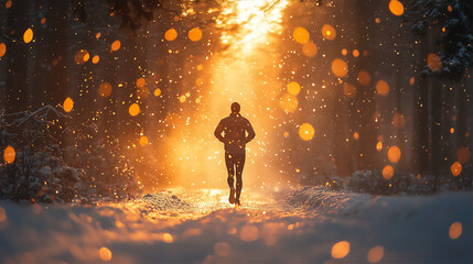 Obraz premium A high-resolution image for a winter clothing