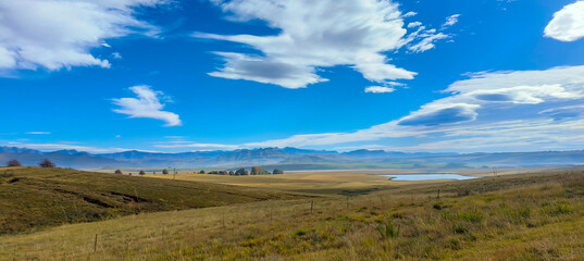 landscape with sky and clouds