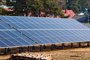 new solar panels recently installed