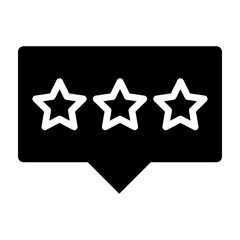 Review Vector Line Icon Design