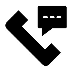 Call Center Vector Line Icon Design