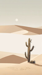 sand dunes in the desert