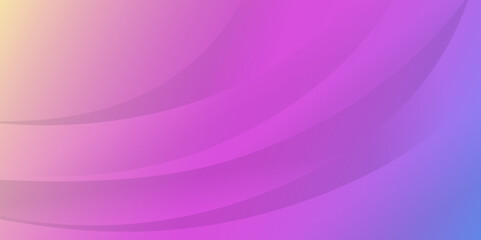 Abstract ombre pastel rainbow background with wavy line, template for landing page, banner, presentation. © Khalil