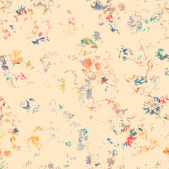 seamless background with flowers