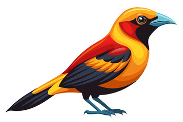 Obraz premium Brazilian Tanager art work illustration