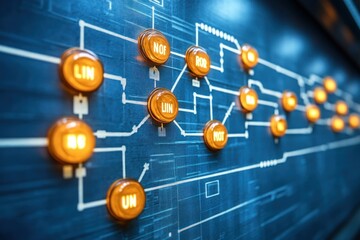 Bright metro map on the station wall showcases various transport lines and stations, guiding travelers effectively