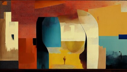 vintage poster wallpaper texture background; abstract grunge wall art posters graphic resource