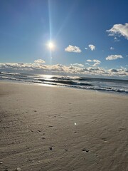 Obraz premium sunset on the beach