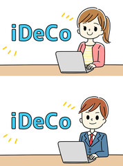iDeCo 女性 男性