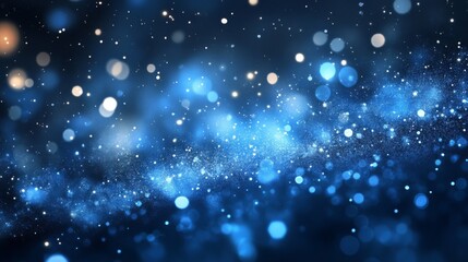 Abstract Blurred Glittering Lights