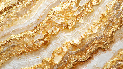 Obraz premium This gold exhibits a striking appearance with fine, parallel striations along its surface, creating a mesmerizing pattern that catches the eye. Auric. Illustration