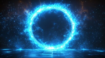 Obraz premium Mysterious Glowing Portal