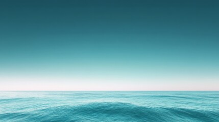 Obraz premium Tranquil Ocean Horizon