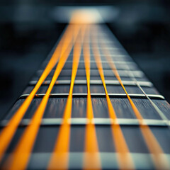 Guitar Strings Isolated