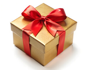 Obraz premium gift box with ribbon