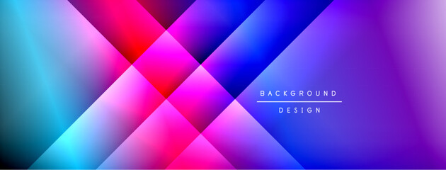 Fototapeta premium Light shadow lines dynamic gradient background