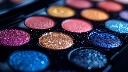 Makeup Palette for Beauty Product Advertising and Editorial Photography
