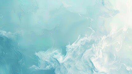 Obraz premium Abstract Aqua Swirls Paint Texture Background