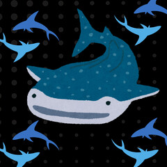 fish in the water