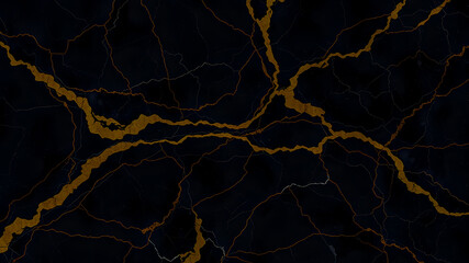 Electric blue fractal water texture, seamless dark leather backdrop