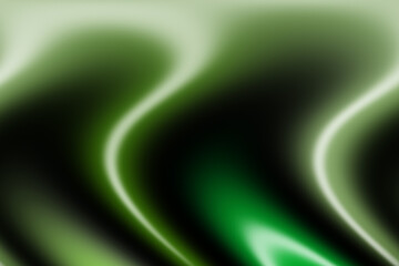 abstract green waves background