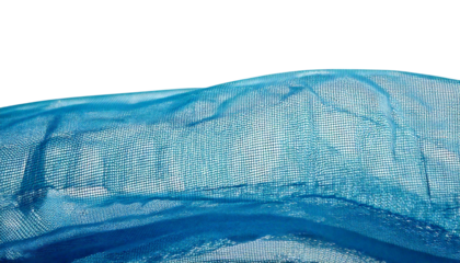  Plastic Mosquito Net Mesh Texture on White Background