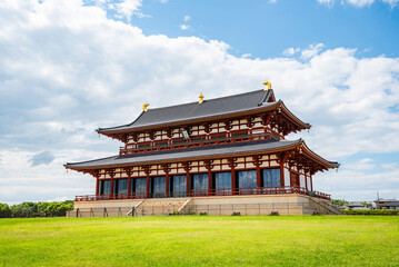 第一次大極殿(世界遺産)　奈良県奈良市国営平城宮跡歴史公園