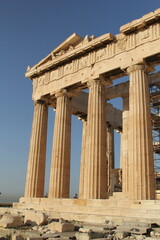 Obraz premium ancient greek temple in Athens, Greece