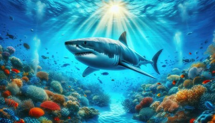 Fototapeta premium Shark