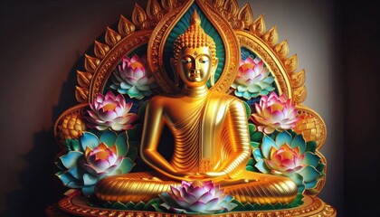 Obraz premium Buddha statue 